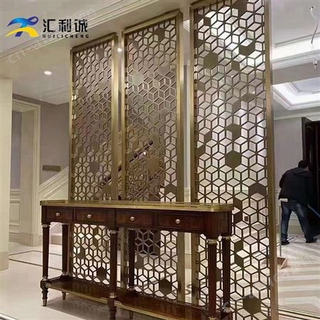 厂家生产亚克力不锈钢屏风 佛山亚克力屏风定制