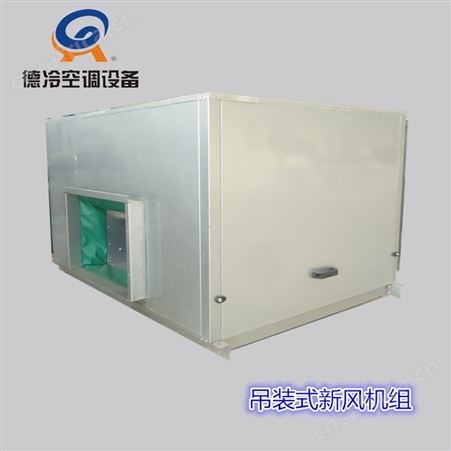 5000风量吊顶式空调机组 德冷牌FP252D新风机组  冷暖两用