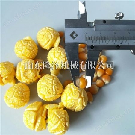 隆泽全自动工厂型爆米花机器 美式球型爆米花炒锅 多口味生产电磁爆米花机价格