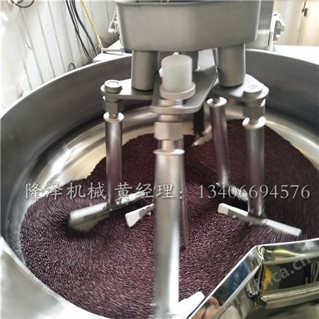 供应西安油茶面炒锅 牦牛酥油茶炒面机 行星搅拌炒货机器