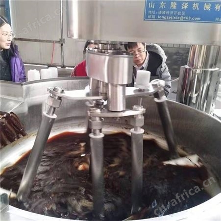 炒火锅底料的机器 天然气火锅底料炒锅 电磁酱料炒锅 大型花椒酱香辣酱设备