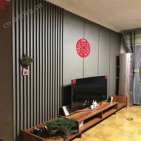 背景墙格栅定制 免漆凹凸长城板批发 电视墙饰面板直销