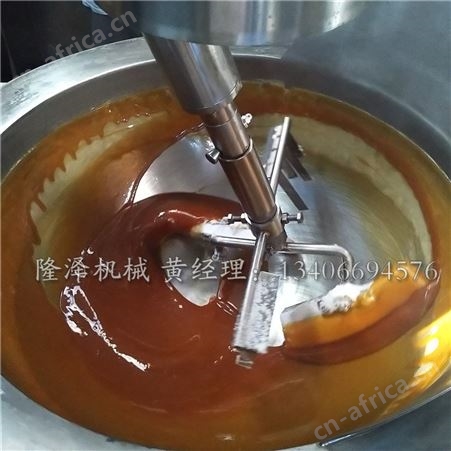 麦芽糖稀奶豆腐夹层锅 电加热熬糖炒糖设备 行星搅拌夹层锅