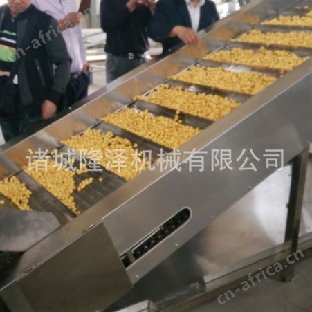 隆泽直销大型自动爆米花机器 炸玉米花的锅 爆米花生产加工流水线