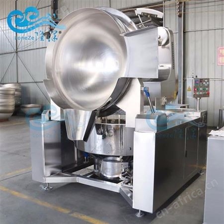 自动加热搅拌炒糖锅机器设备 大型夹层锅立式搅拌锅 工厂用商用牛轧糖花生糖雪花酥机器