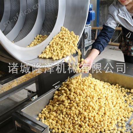 燃气爆米花机 商业用燃气爆米花机 大型全自动燃气爆米花机