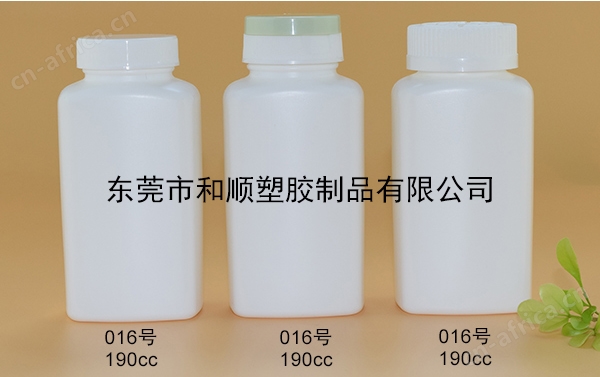 HDPE保健品塑料方瓶