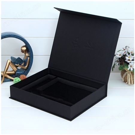 包装礼品盒 定制A4翻盖式礼盒 创意食品包装盒印刷定制 特种纸烫金