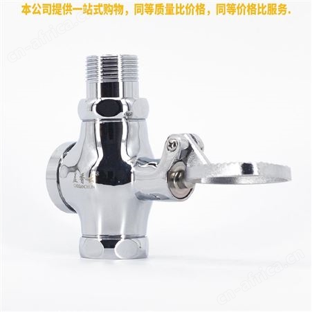 盖香云脚踏式蹲便器冲洗阀卧式冲水阀卫生间延时阀铜大九牧脚踏