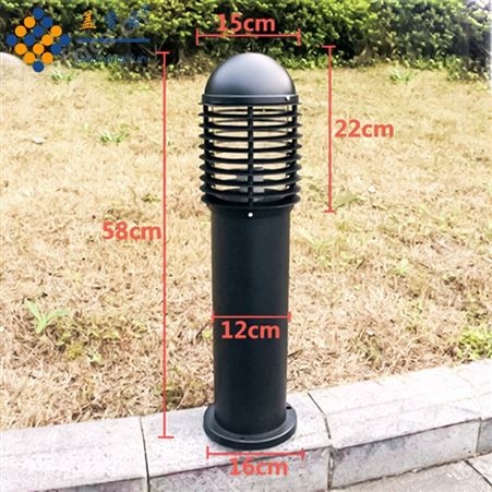盖香云草坪灯户外防水庭院灯地灯led公园室外草地灯十一层草坪灯