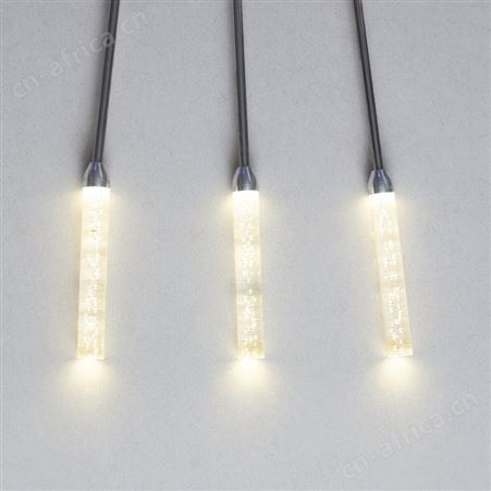 盖香云LED亚克力棒10-30公分长气泡芦苇灯户外防水亮化装饰灯12V
