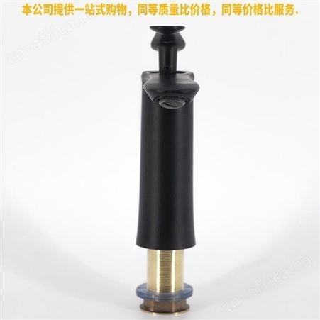 盖香云面盆水龙头冷热龙头洗脸盆洗手盆水龙头黑色鸭舌单孔