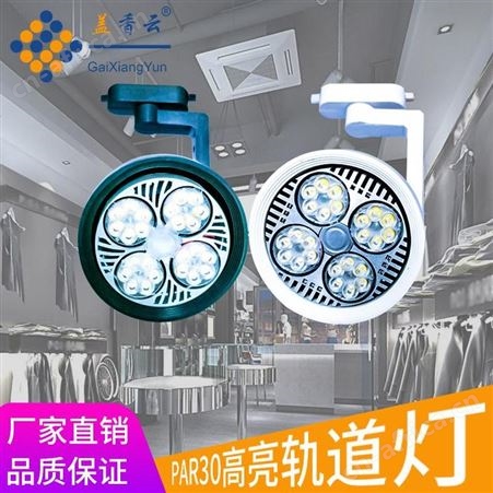 盖香云LED轨道射灯PAR30轨道灯-白