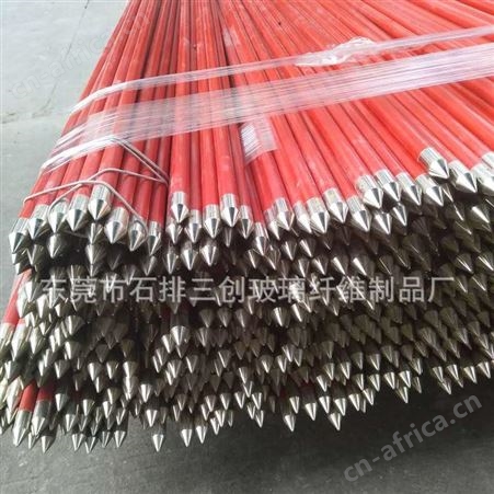 玻璃钢纤维棒 绝缘棒实心玻璃棒25.4mm磨尖实心纤维棒质量好