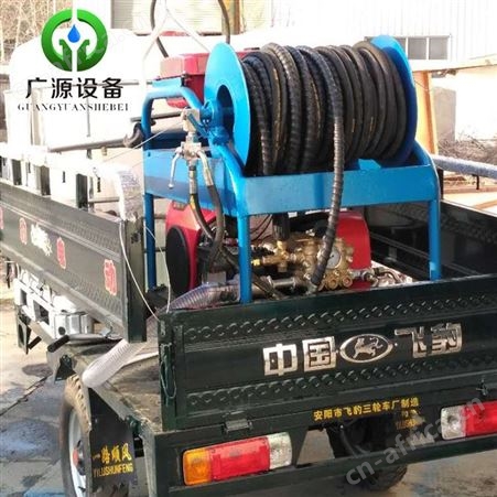 24马力汽油驱动小区管道疏通机