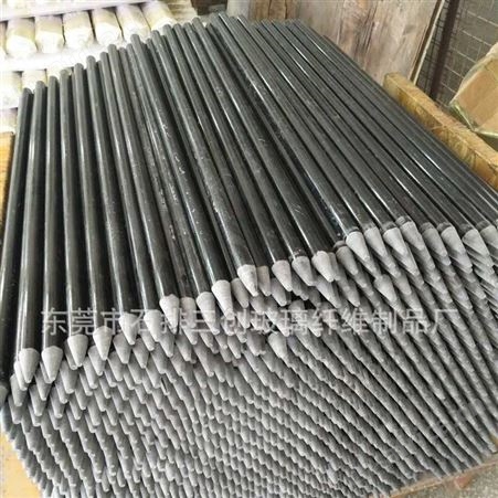 玻璃钢纤维棒 绝缘棒实心玻璃棒25.4mm磨尖实心纤维棒质量好