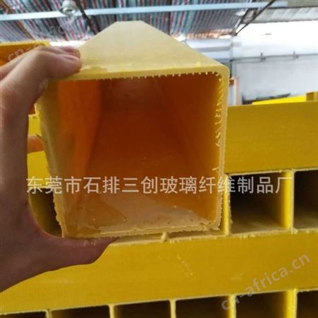 十五年老玻璃钢厂家生产主营100mm玻璃钢标示桩方通 FRP矩形方管