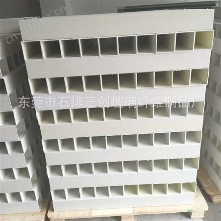 三创厂家专业生产直销各类玻璃钢方管 玻璃钢矩形管 防腐蚀方通
