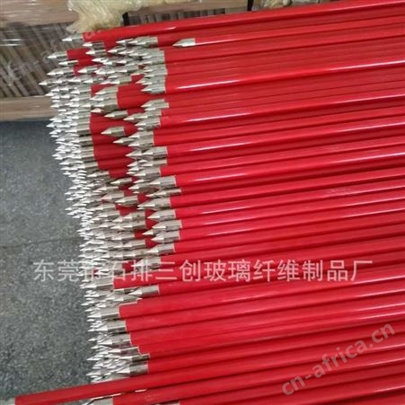 玻璃钢纤维棒 绝缘棒实心玻璃棒25.4mm磨尖实心纤维棒质量好
