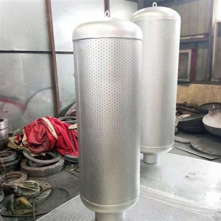 誉美电力机械生产销售 蒸汽加热消声器 消音器不锈钢