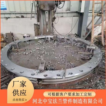 定制对焊法兰 平焊法兰盘厂家 中宝法兰管件
