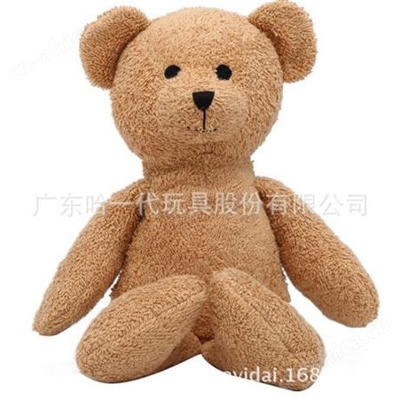 毛绒玩具打样来图定制加工生产 可爱小熊公仔外发代加工定做