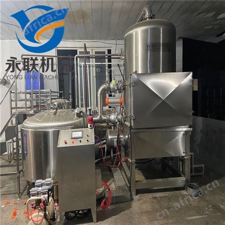 果蔬脆片真空油炸机 保色保香酥脆不腻VF工艺大型低温真空油炸机