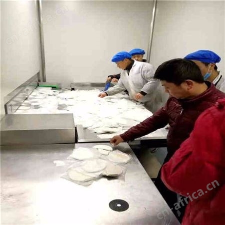 速冻玉米粒加工流水线 全自动包子速冻机 鸡翅超低温速冻机