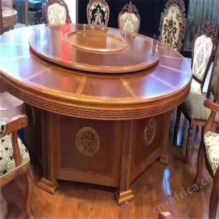 食堂餐厅橡木餐桌椅组合 实木餐桌椅组合 定制各种尺寸餐桌椅厂家 旭峰家具 现货供应