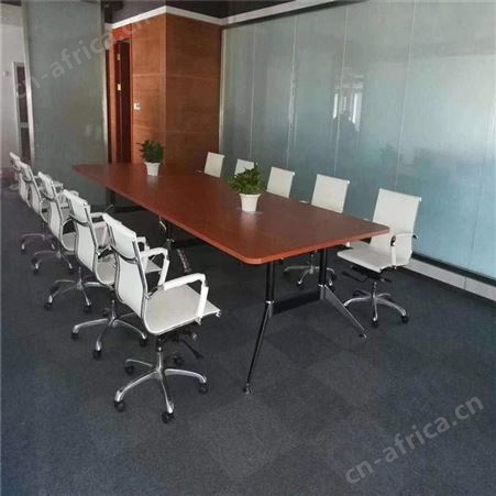 会议长条桌 木质长条桌 大办公会议桌椅厂家 旭峰家具 现货供应
