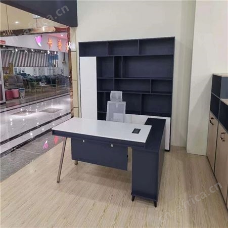 班台 旭峰家具 简约现代经理主管办公桌总裁桌大班公家具生产厂家