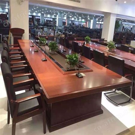 会议桌长条简约会议桌 板式定制会议桌 培训定制长条桌 办公家具生产厂家 旭峰家具