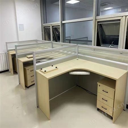 屏风卡位办公桌 职员办公桌电脑桌组合 办公家具生产厂家 旭峰家具