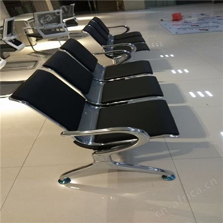 等候椅 旭峰家具 不锈钢三人位等候椅 支持定制