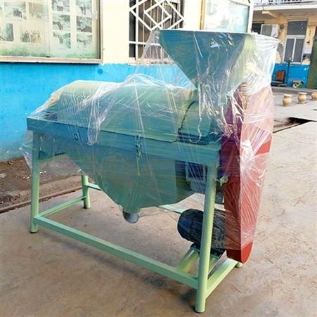 YMP-1谷物除尘抛光机高粱去灰抛光机益民机械鸽粮提亮抛光机