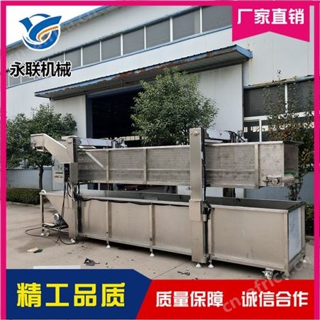 牛羊肉解冻清洗机 鸡骨架鸡背解冻线 气泡翻浪鸭掌深加工设备