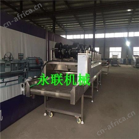 全自动凉皮包装袋常温平行风干机 米粉包装袋翻转吹干机