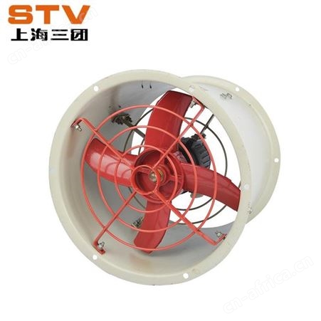 三团CBF-400防爆轴流风机 隔爆型管道式通风机排风机400*400