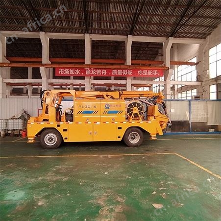 工程底盘湿喷台车 机械手湿喷机 隧道湿喷机械手