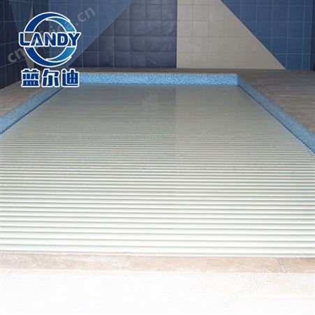 游泳池自动伸缩遮阳板 广州蓝尔迪电动泳池盖 节能保温防尘 带遥控开关 商业池专用
