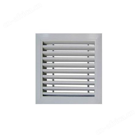 供应LBC铝合金百叶风口双层电动24V220V执行器 电厂变电站专用