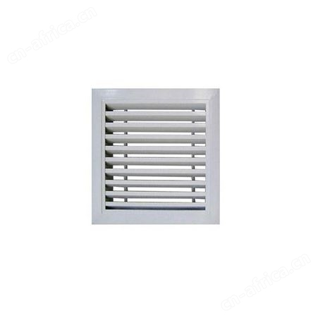 供应LBC铝合金百叶风口双层电动24V220V执行器 电厂变电站专用