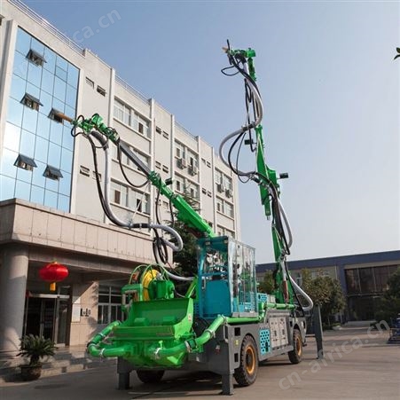 耿力 双臂混凝土湿喷台车 湿式喷浆车 高效喷射机隧道护坡支护