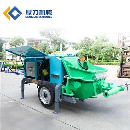 耿力小型湿喷机 混凝土喷射机 基坑护坡隧道喷锚机
