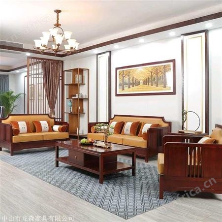 福清 新中式红木家具沙发 白蜡木如何质量如何价格 支持定做