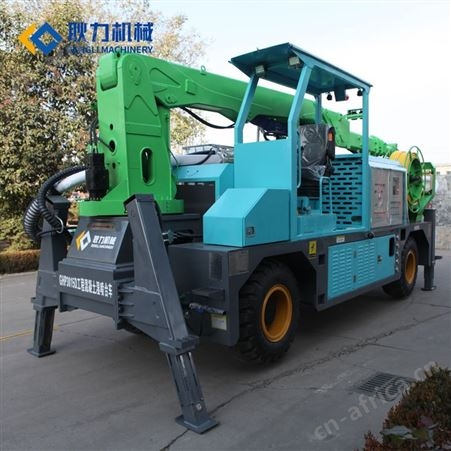 耿力 GHP3015D 工程混凝土湿喷台车 隧道施工喷射机