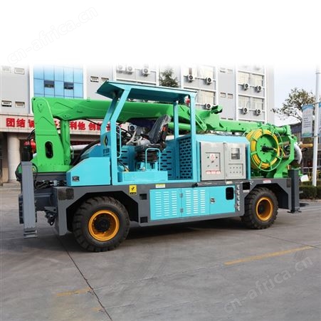 耿力GHP3015E工程混凝土湿喷台车 机械臂   车载湿喷机