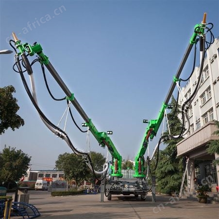 耿力 双臂混凝土湿喷台车 湿式喷浆车 高效喷射机隧道护坡支护