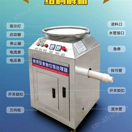 腾拓 多功能餐厨垃圾处理器 厨余垃圾处理设备 生产厂家