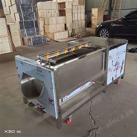 腾拓 土豆清洗机 红薯清洗脱皮机 洗土豆的机器 120型